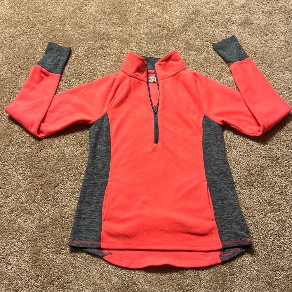 SO Quarter Zip Fleece Pullover